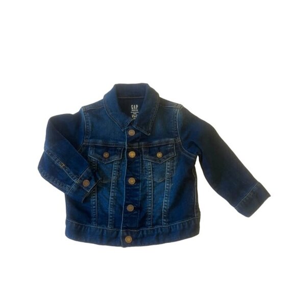 Gap toddler denim jacket 18-24 Months Stretch FALL - Picture 1 of 6
